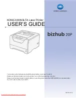 Konica Minolta bizhub 20P User Manual предпросмотр