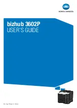 Preview for 1 page of Konica Minolta bizhub 3602P User Manual