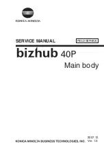 Предварительный просмотр 26 страницы Konica Minolta bizhub 40p Service Manual