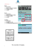 Preview for 5 page of Konica Minolta bizhub 421 Shortcut Manual