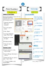 Предварительный просмотр 10 страницы Konica Minolta bizhub 4700i Shortcut Manual