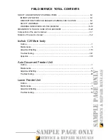 Preview for 2 page of Konica Minolta BIZHUB C20 Service Manual