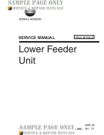 Preview for 20 page of Konica Minolta BIZHUB C20 Service Manual