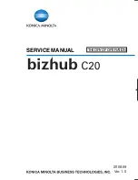 Preview for 21 page of Konica Minolta BIZHUB C20 Service Manual