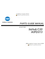 Preview for 22 page of Konica Minolta BIZHUB C20 Service Manual