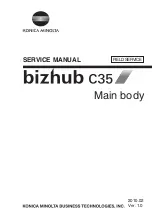 Preview for 28 page of Konica Minolta bizhub C35 Service Manual