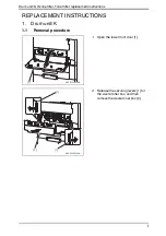 Предварительный просмотр 11 страницы Konica Minolta bizhub C452 Series Replacement Instructions Manual