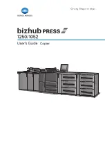 Preview for 1 page of Konica Minolta bizhub PRESS 1052 User Manual