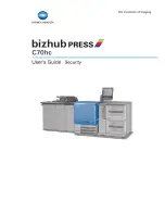 Preview for 1 page of Konica Minolta bizhub PRESS C70hc User Manual