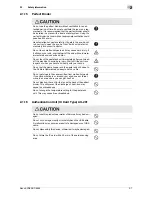 Preview for 15 page of Konica Minolta bizhub PRESS C8000 Safety Information Manual