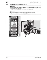 Preview for 22 page of Konica Minolta bizhub PRESS C8000 Safety Information Manual