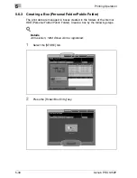 Preview for 124 page of Konica Minolta BIZHUB PRO 1050P User Manual