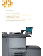 Preview for 4 page of Konica Minolta bizhub PRO C5501 Brochure & Specs