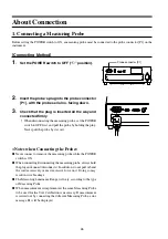 Предварительный просмотр 28 страницы Konica Minolta CA-100PLUS Instruction Manual