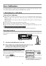 Предварительный просмотр 36 страницы Konica Minolta CA-100PLUS Instruction Manual