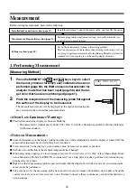 Предварительный просмотр 78 страницы Konica Minolta CA-100PLUS Instruction Manual