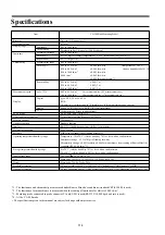 Предварительный просмотр 116 страницы Konica Minolta CA-100PLUS Instruction Manual