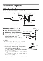 Предварительный просмотр 16 страницы Konica Minolta CA-310 Instruction Manual