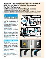 Предварительный просмотр 2 страницы Konica Minolta CM-3700D Brochure