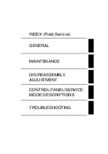 Preview for 11 page of Konica Minolta Di1610 Service Manual