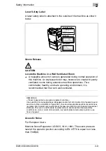 Preview for 37 page of Konica Minolta DI2510 Advanced Information