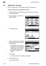 Preview for 112 page of Konica Minolta DI2510 Advanced Information