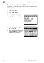 Preview for 124 page of Konica Minolta DI2510 Advanced Information