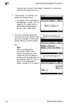 Preview for 158 page of Konica Minolta DI2510 Advanced Information