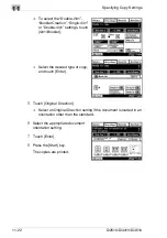 Preview for 254 page of Konica Minolta DI2510 Advanced Information