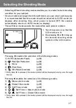 Предварительный просмотр 37 страницы Konica Minolta Digital Revio KD-400Z User Manual