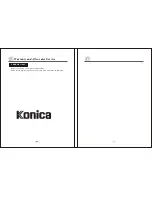 Preview for 35 page of Konica Minolta Digital Still Camera KD-30M User Manual