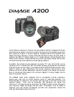 Предварительный просмотр 12 страницы Konica Minolta DiMAGE A200 Selling Manual