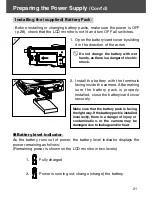 Предварительный просмотр 21 страницы Konica Minolta DiMAGE G400 Manual