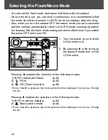 Предварительный просмотр 44 страницы Konica Minolta DiMAGE G400 Manual