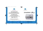 Konica Minolta DiMAGE X60 Instruction Manual preview