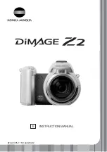 Konica Minolta DiMAGE Z2 Instruction Manual предпросмотр