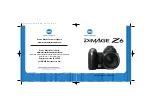 Konica Minolta DiMAGE Z6 (Danish) User Manual предпросмотр