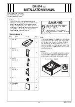 Предварительный просмотр 1 страницы Konica Minolta DK-514 Installation Manual