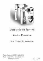 Konica Minolta E-Mini-M User Manual preview