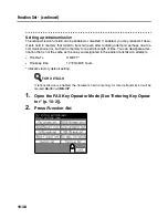 Предварительный просмотр 260 страницы Konica Minolta FK-102 User Manual