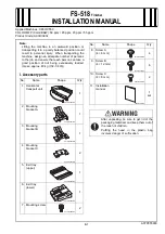 Konica Minolta FS-518 Installation Manual preview