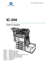 Konica Minolta IC-204 User Manual preview