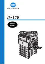 Konica Minolta IF-118 User Manual preview