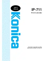 Konica Minolta IP-711 User Manual предпросмотр