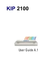 Konica Minolta KIP 2100 User Manual preview