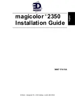 Konica Minolta Magicolor 2350 EN Installation Manual preview