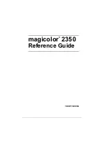 Preview for 1 page of Konica Minolta Magicolor 2350 EN Reference Manual