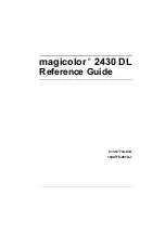 Preview for 1 page of Konica Minolta magicolor 2430 DL Reference Manual