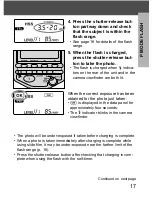 Preview for 17 page of Konica Minolta MAXXUM FLASH 5600HS (D) Instruction Manual