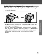 Preview for 25 page of Konica Minolta MAXXUM FLASH 5600HS (D) Instruction Manual